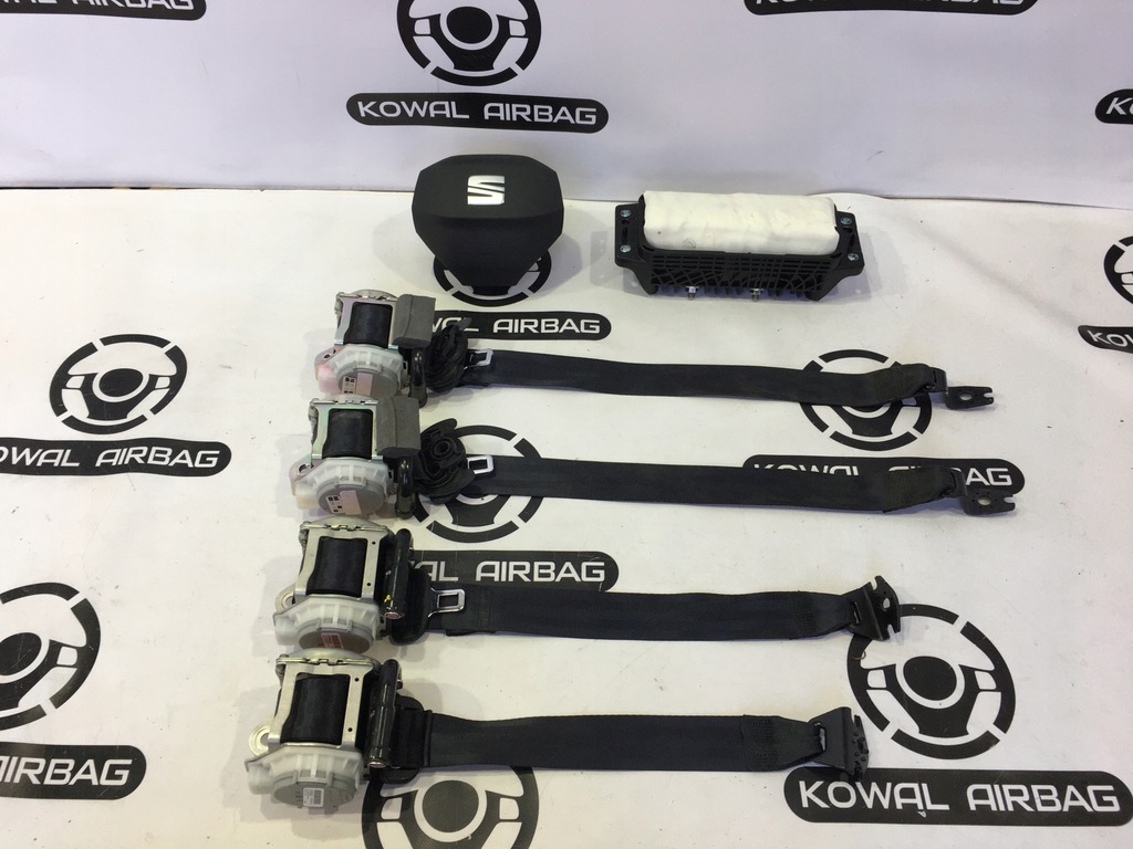 фото №7, Seat arona 6fg приборная панель консоль подушка безопасности подушки безопасности ремни оригинал