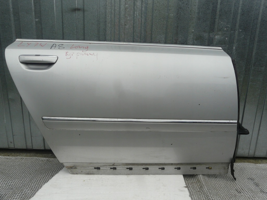 фото №6, Audi a8 d3 двері задня ly7w w колір праве ідеальний стан long