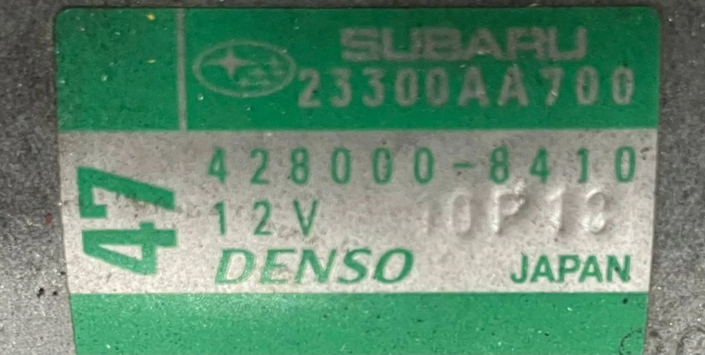 фото №6, Subaru xv i 2012 стартер 4280008410 fb20 автоматическая коробка передач