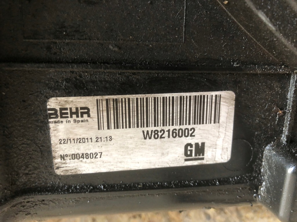 фото №7, Комплект радиатор радиатор opel meriva b