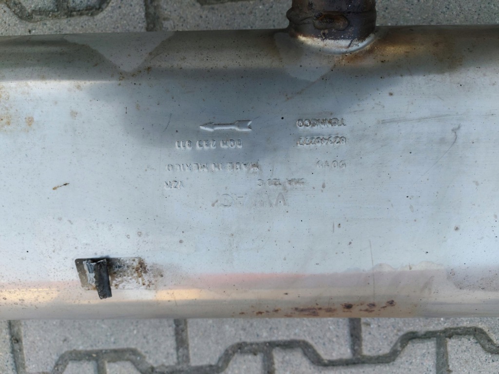 фото №5, Vw tiguan ii allspace 5nn гаситель труба выхлопная