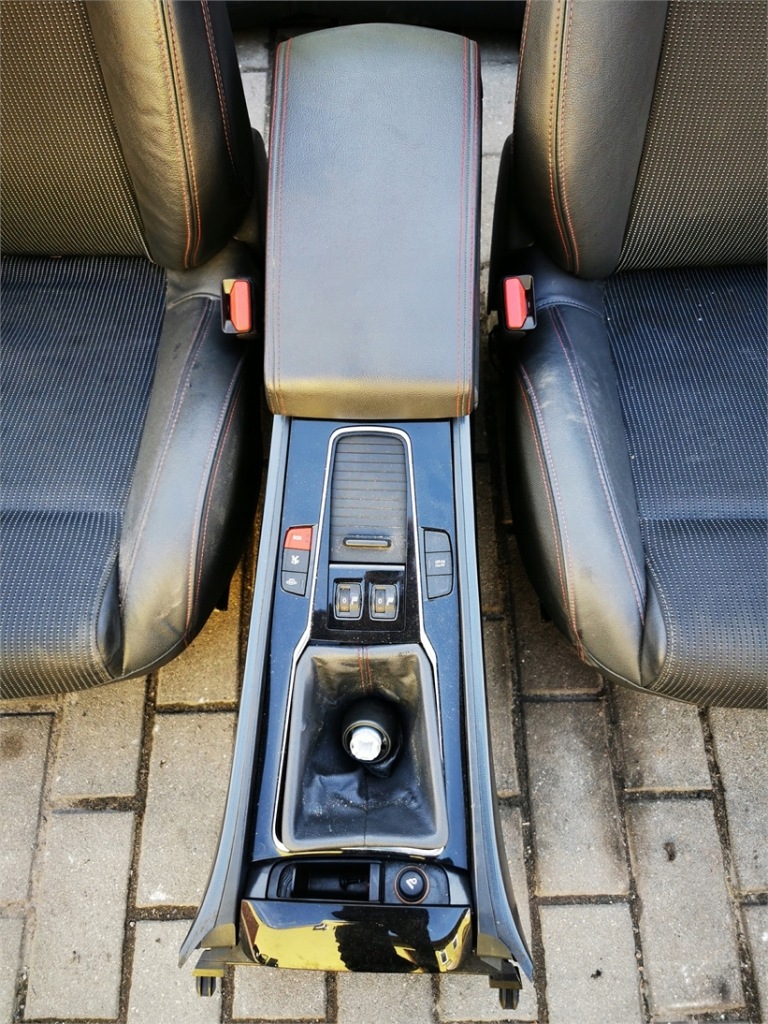 фото №7, Peugeot 508 sw kombi i lift 14-18 gt-line сиденья заднее сиденье салон