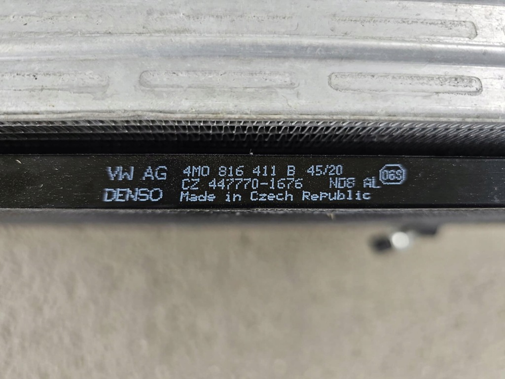 фото №13, Комплект радіатор вентилятори a7 4k 2.0 tdi 204 km