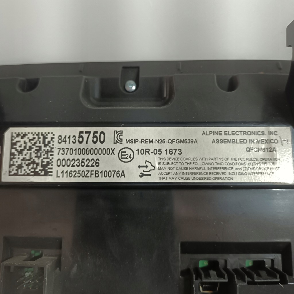 фото №9, Chevrolet camaro 16- дисплей навигация 84135750 usa