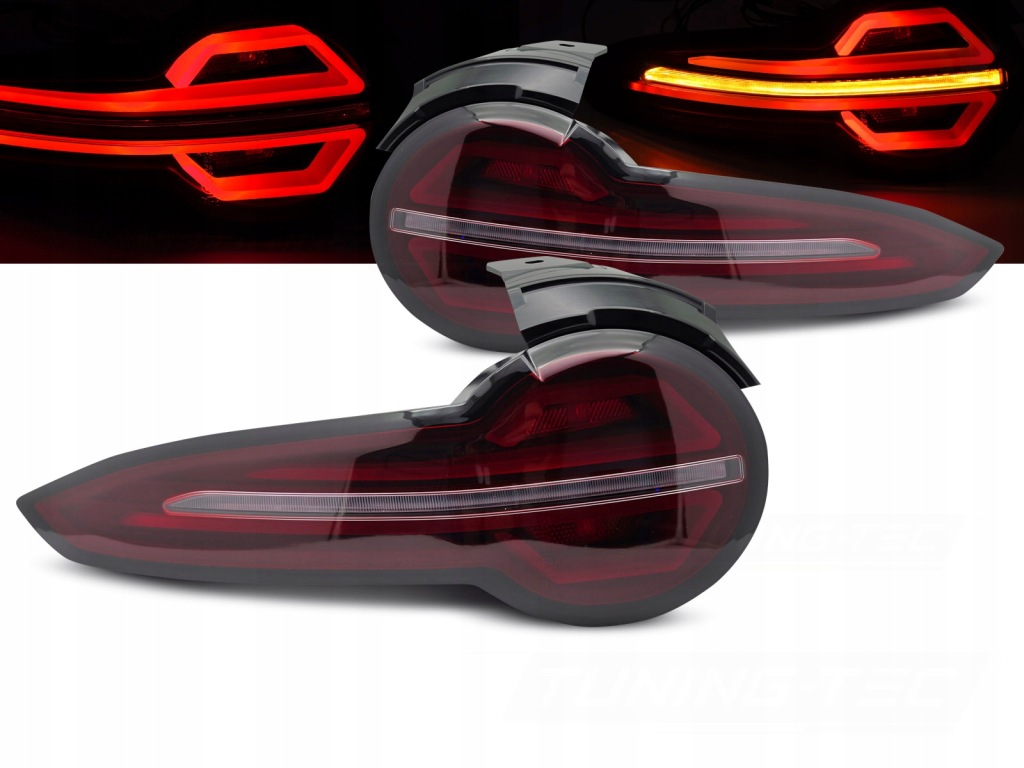 фото №1, Лампы задние светодиодный led bar mazda mx5 nd 15- red-smoke dynamic