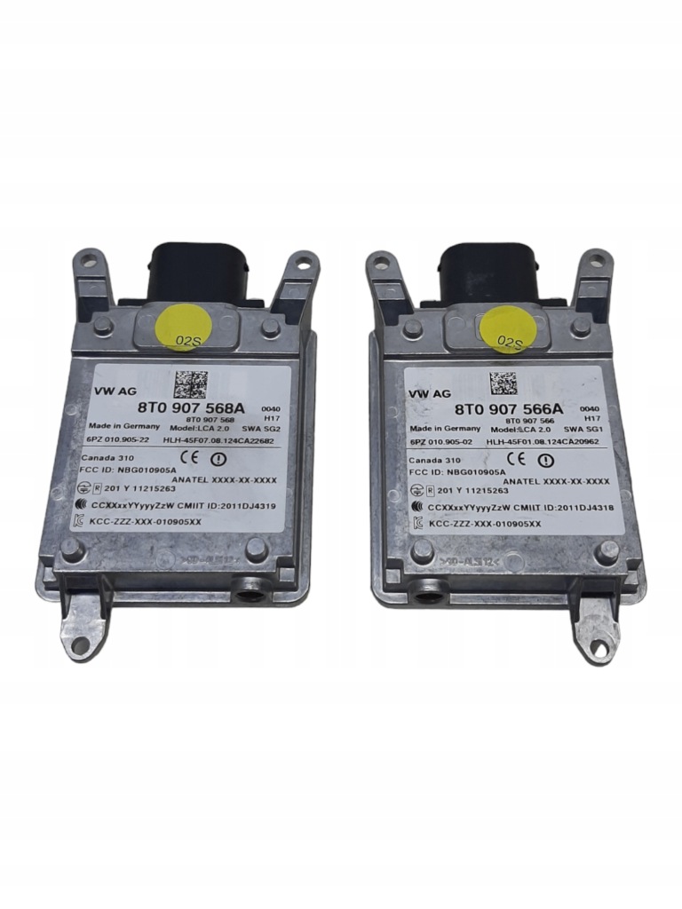 фото №1, Audi a5 a4 q5 модуль сторона assist 8t0907568a 8t0907566a датчик поперечина руху