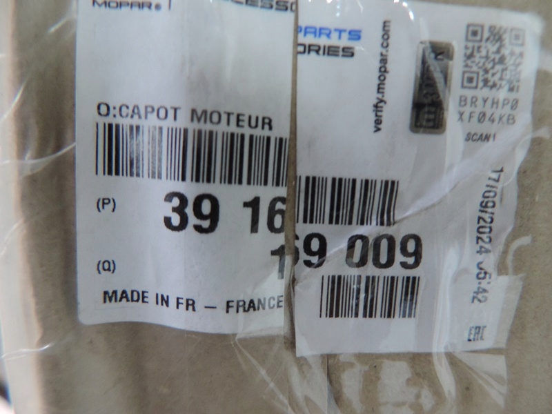 Opel astra k v рестайлинг  капот новая оригинал 39169009 Недорого