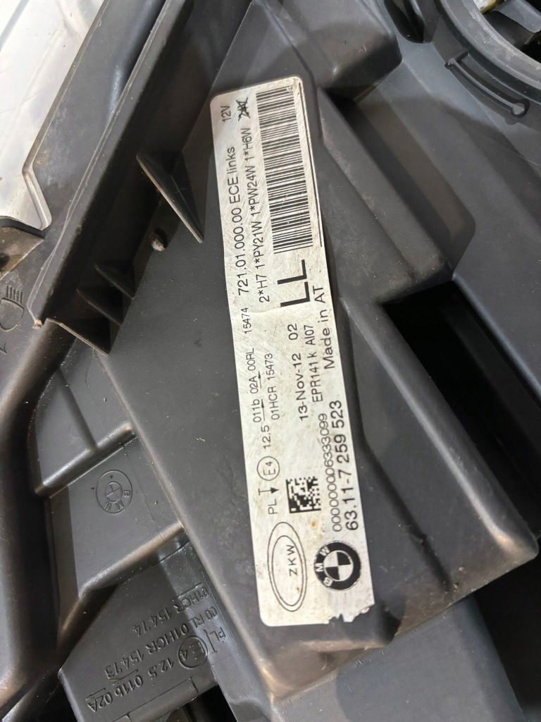 фото №8, Bmw 3 f30 / f31 лампа передня h7 ліва - 13856