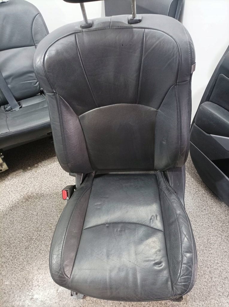 фото №10, Сиденья заднее сиденье обшивки подогрев электрический кожа kpl peugeot 4007 i 2007-12