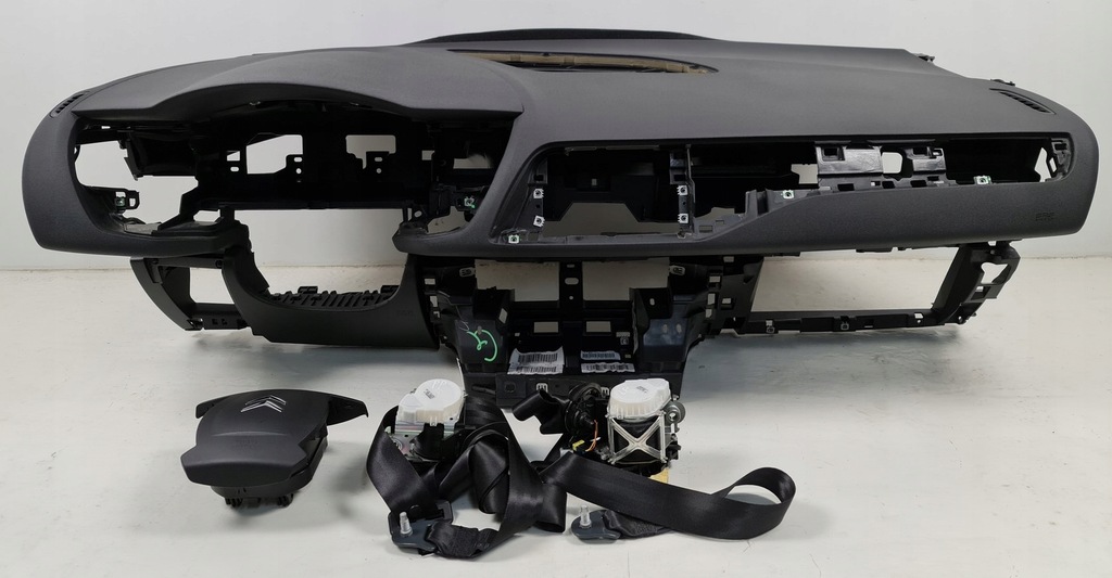 фото №5, Панель приладів консоль подушки безпеки ремені citroen c5 iii x7 комплект europa