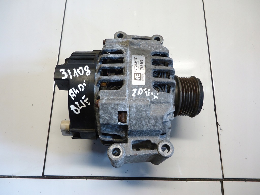 фото №1, Audi a4 b7 2.0tfsi bwe генератор