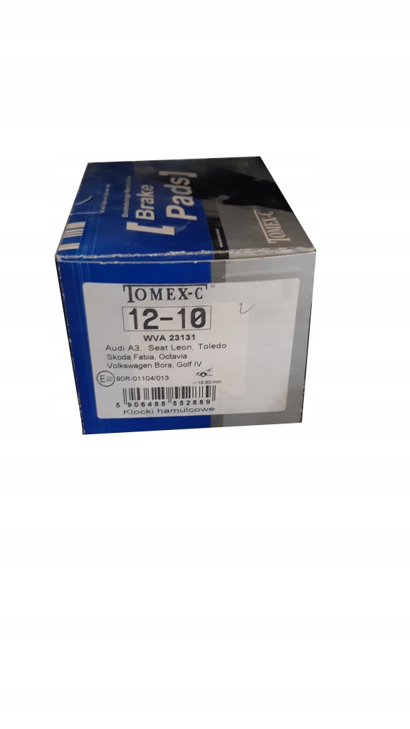 фото №1, Гальмівні колодки гальмівні tomex 12-10