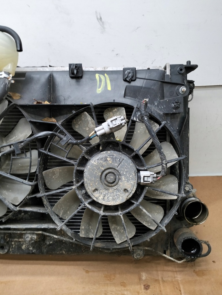 фото №13, Комплект радиатор lexus is ii 220 05-09 2.2d дизель механическая коробка передач