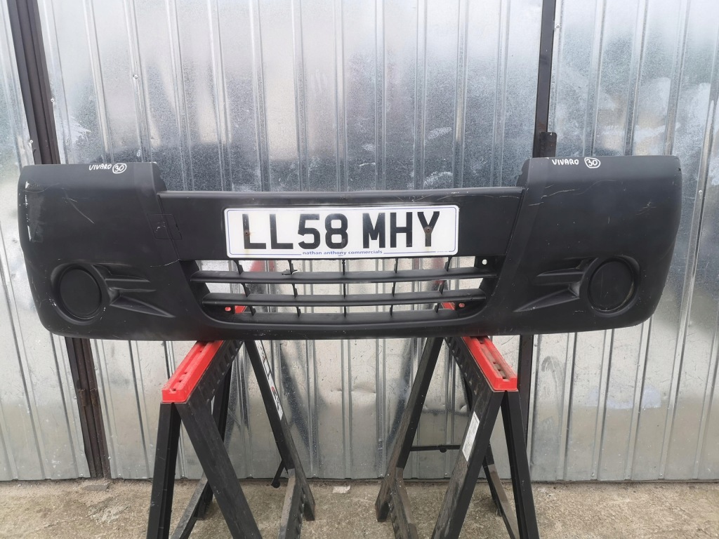 фото №1, Бампер передний opel vivaro a renault trafic ii lift 06-14