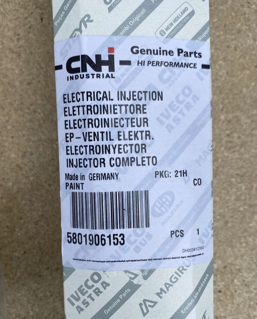 фото №6, Набір форсунка пального iveco stralis 5801906153