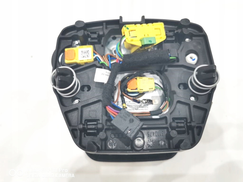 фото №8, Audi a6 a7 c8 4k / a8 d5 4n0 czarna кожа - подушка безопасности / подушка воздушная