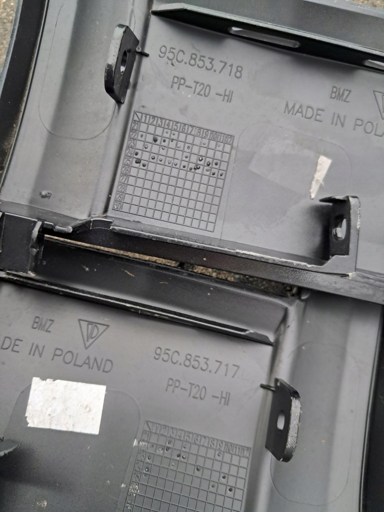 фото №10, Накладки молдинг крыла перед задняя 95c853717n porsche macan 24^