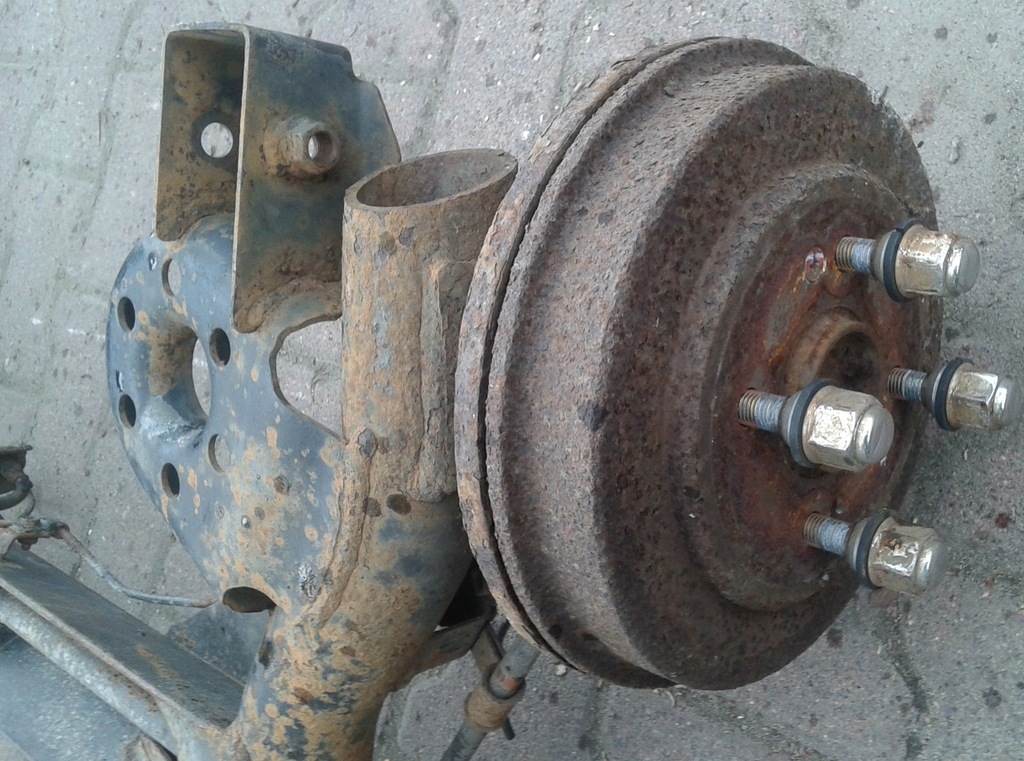 фото №9, Oś задня задня na гальмівні барабани hyundai getz 02-08