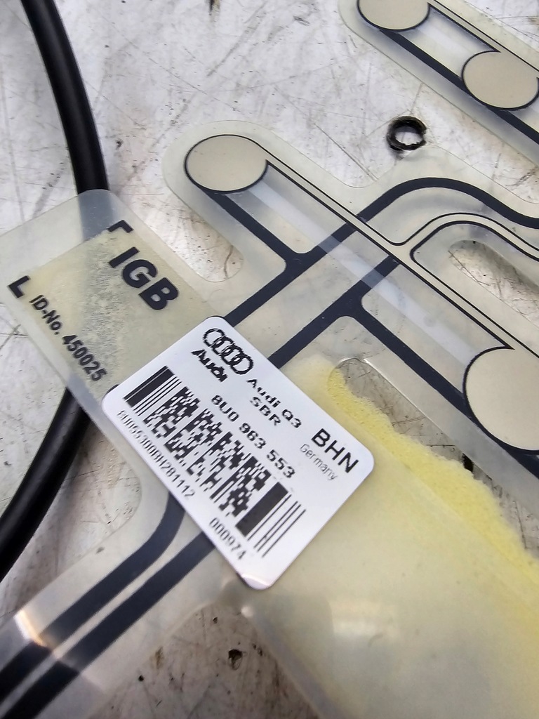 фото №5, Датчик сиденье wagi давление audi q3 8u 8u0963553