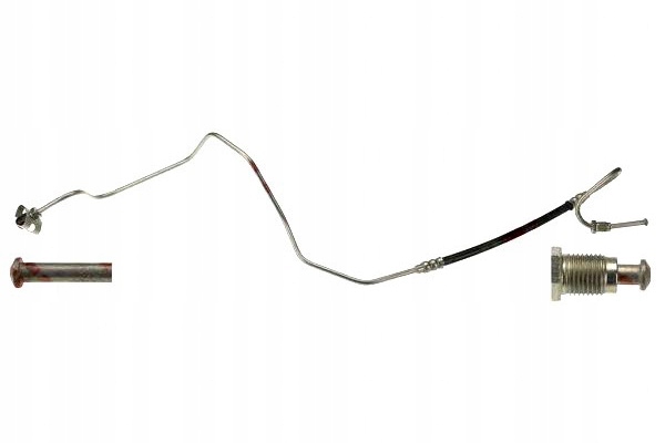 фото №1, Шланг тормозной elast. citroen c4 c4 i c4 ii ds4