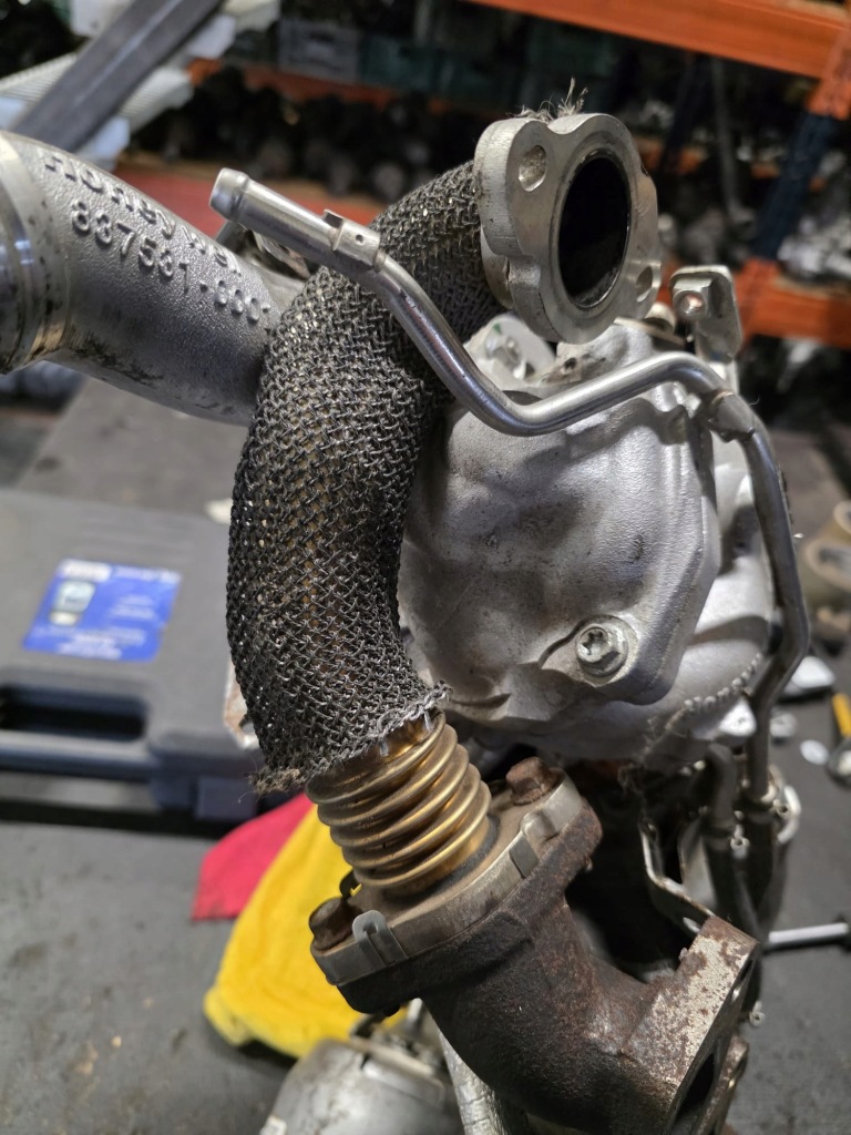 фото №1, Opel astra k v 1.6 cdti biturbo 160ps трубка egr радіатора вихлопних газів