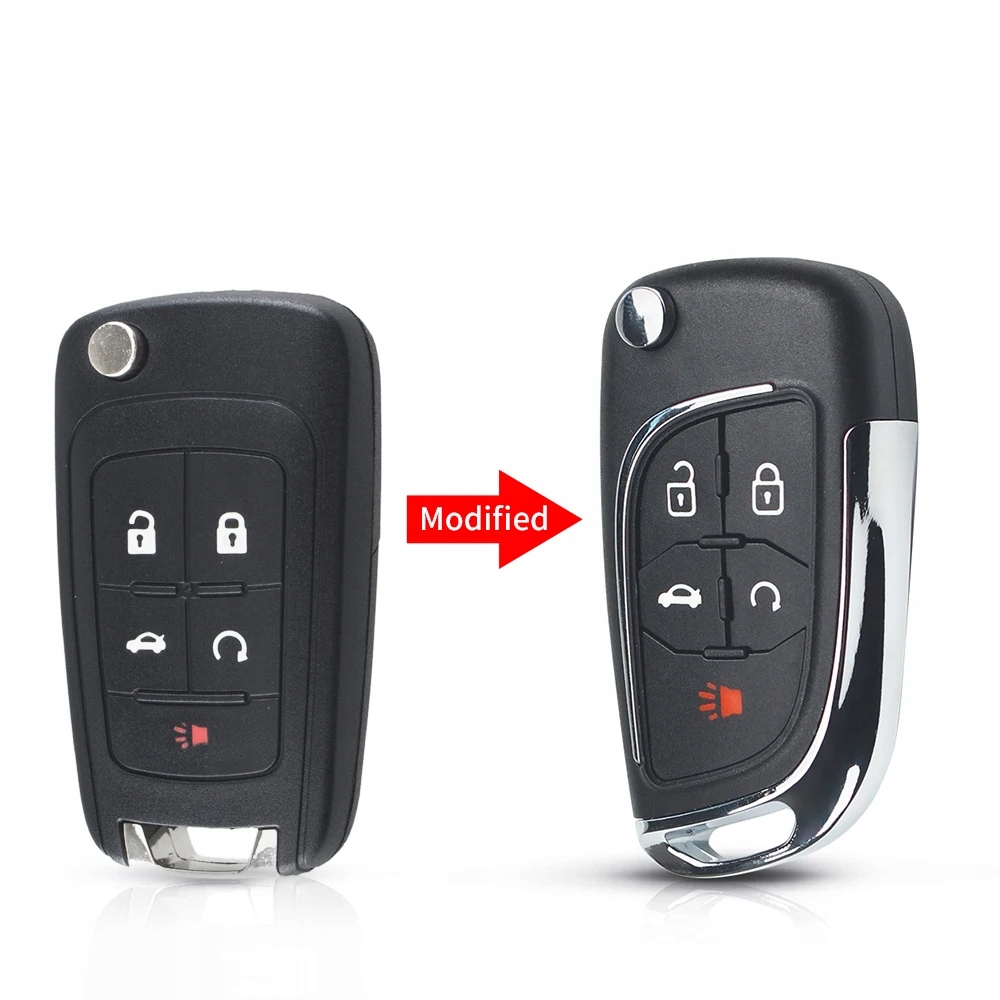 фото №1, Flip remote car key shell case for chevrolet cruze epica lova camaro 22969