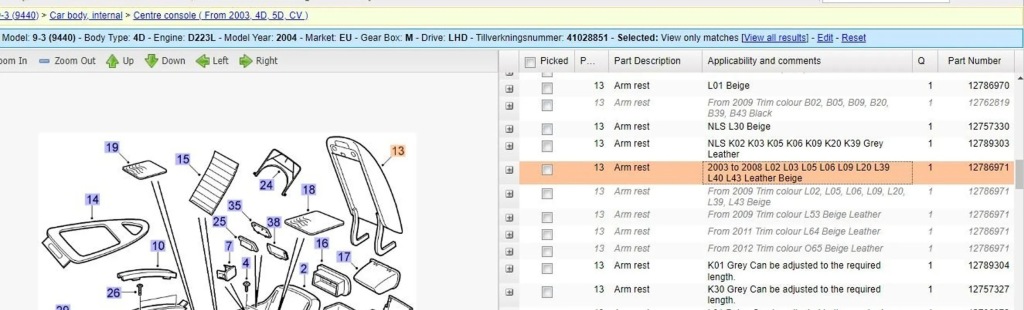 фото №5, Saab 9-3 ver2 2004 підлокітники