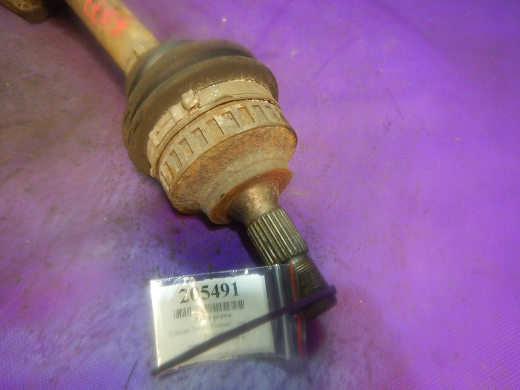 фото №2, Citroen xsara picasso 2.0 hdi приводной вал правая abs