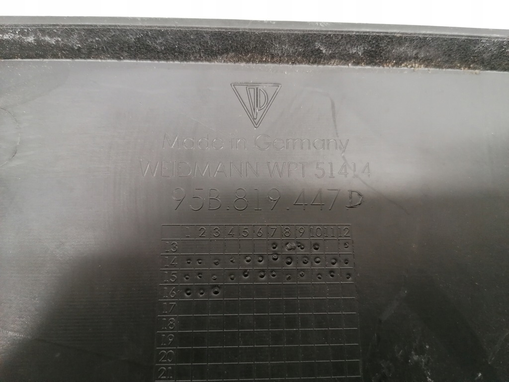 фото №11, Porsche macan 95b жабо пластиковий оригінал 14-18