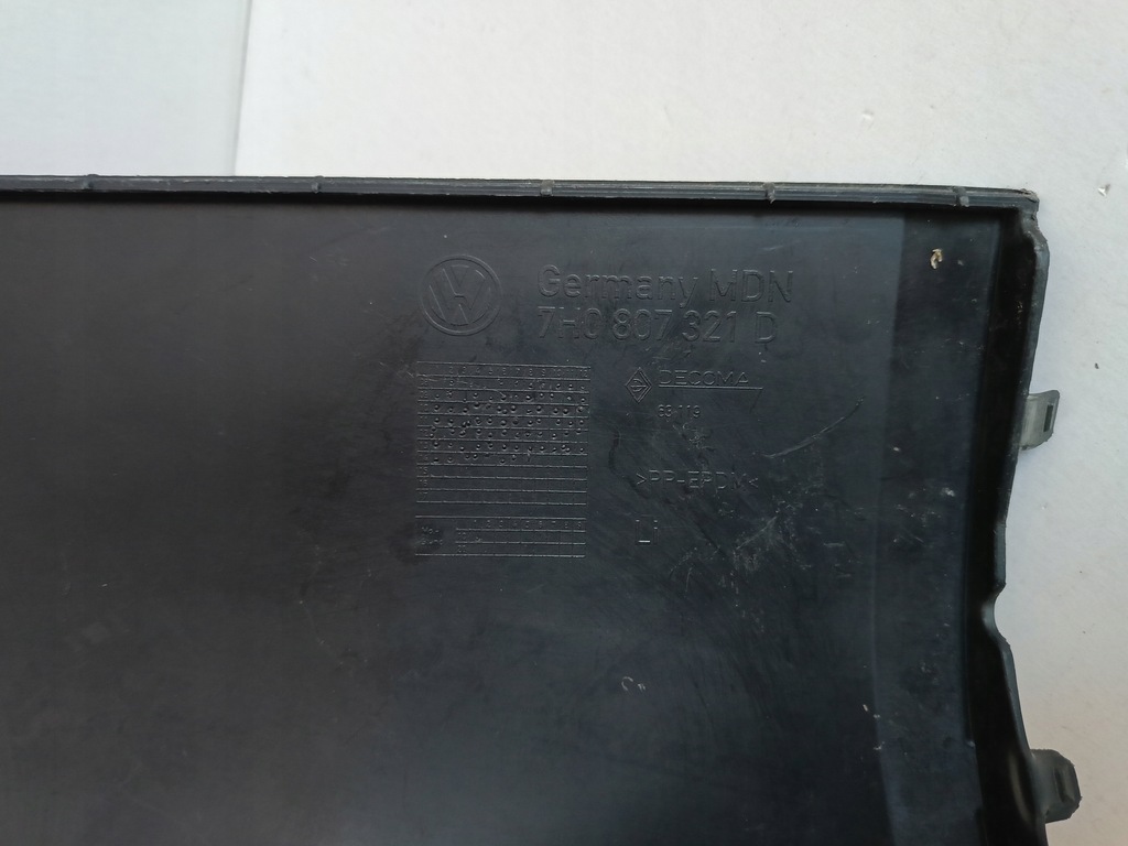 фото №7, Кутик бампера задня лівий 7h0807321d vw transporter t5