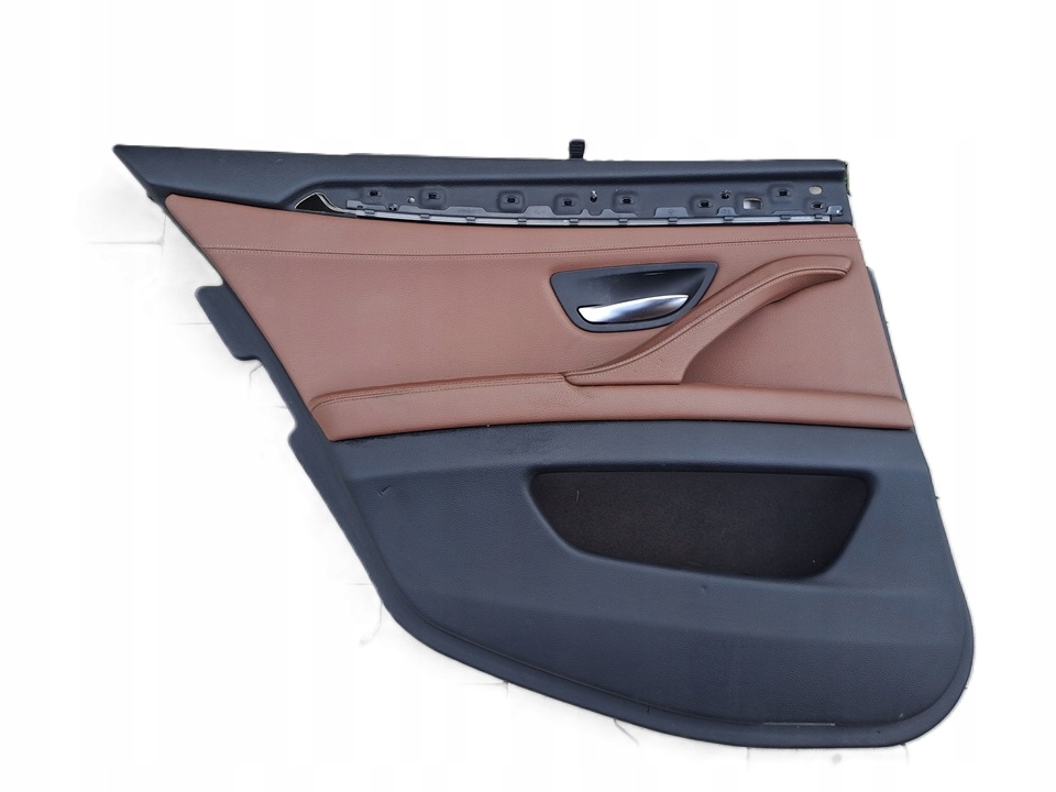 фото №1, Bmw f11 обшивка оббивка двері лівий задня шторка шкіра ruda