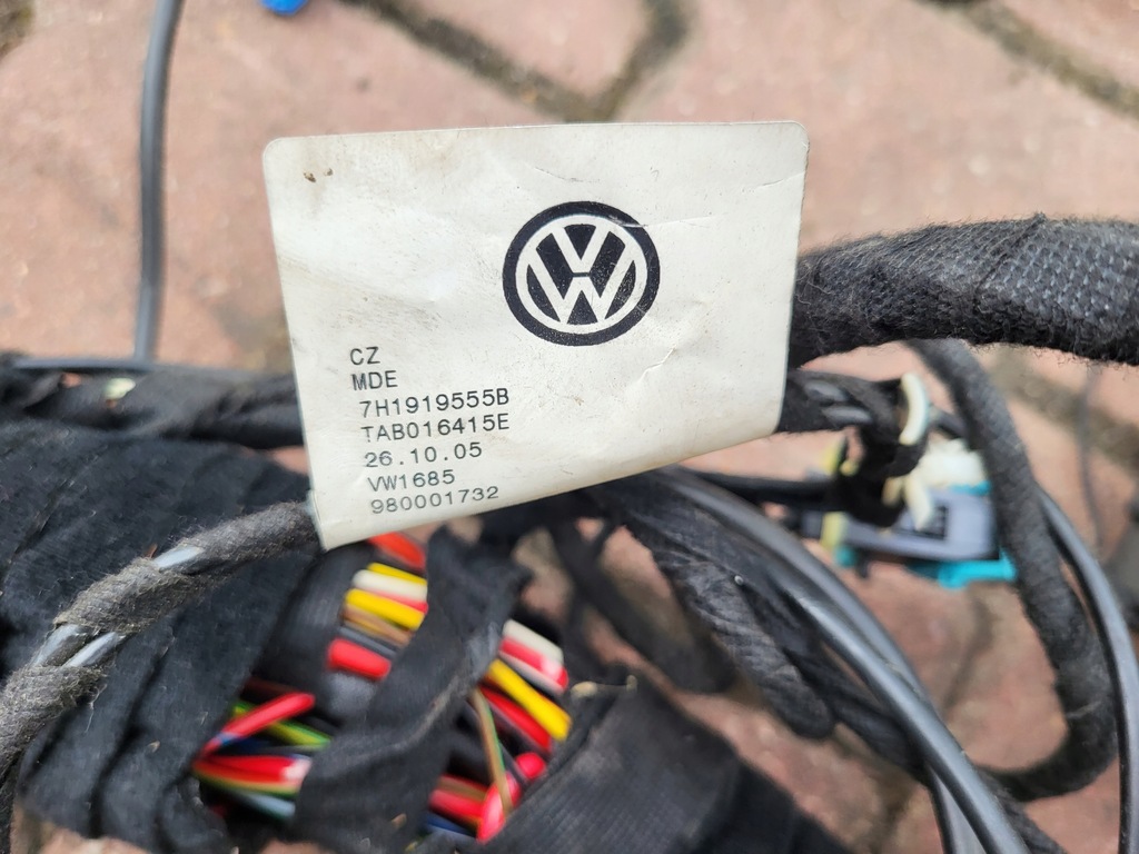 фото №8, Джгут електропроводка салону vw transporter t5 кондиціонер webasto електрика navi