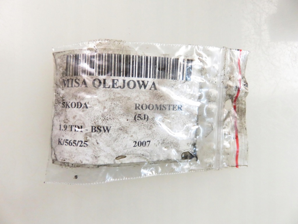 фото №11, Поддон масляная skoda roomster 1.9 tdi - bsw 038103603n bez датчика