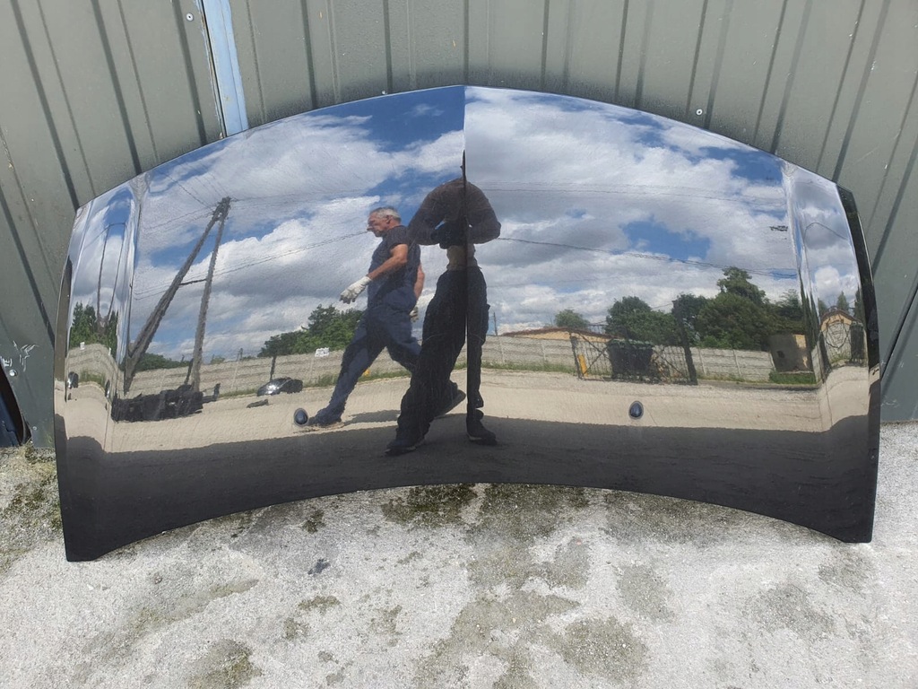 фото №1, Капот крышка двигателя clio iii nv676