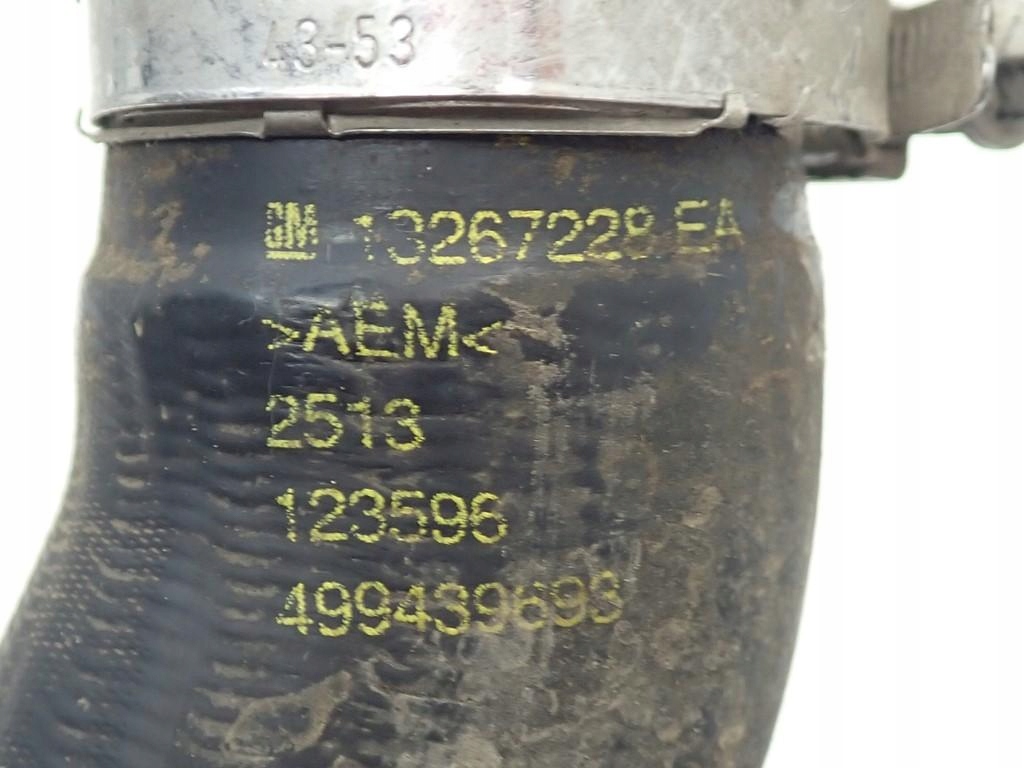 фото №4, Wąż шланг труба интеркулер воздуха opel meriva ii b 1.4t a14net 13r