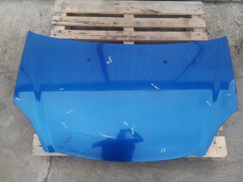 фото №7, Капот кришка двигуна honda civic vii 7 hb оригінал