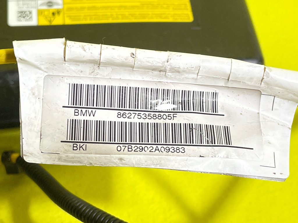 фото №3, Mini clubman r55 - подушка подушка безопасности сиденье - правый перед