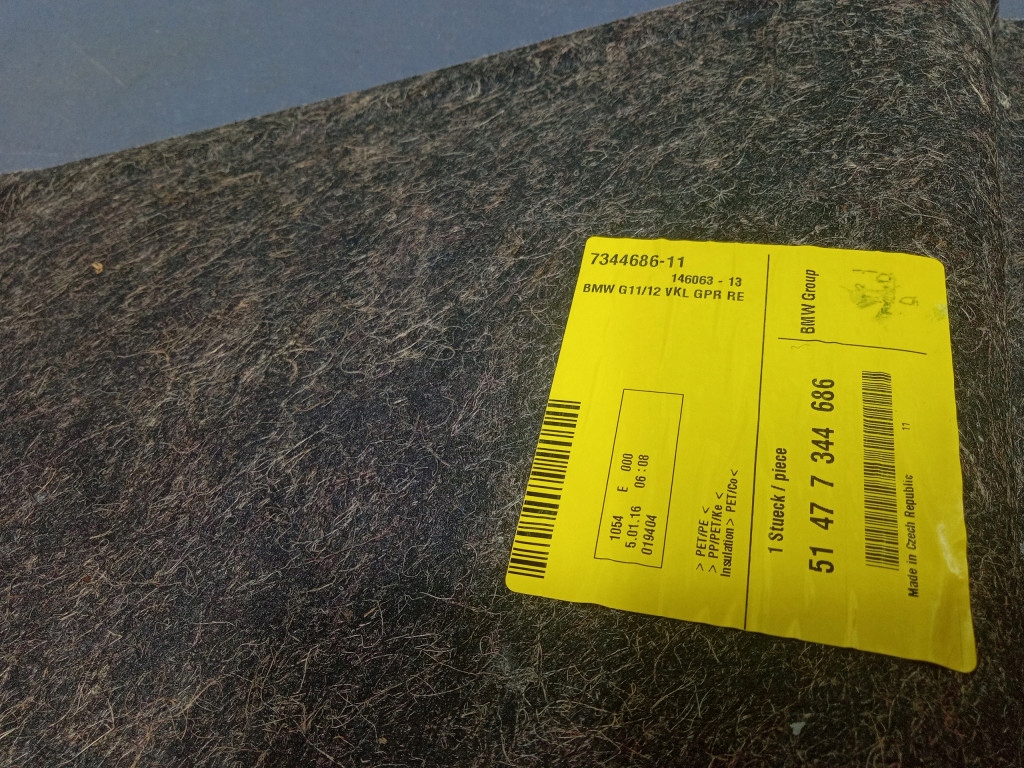 фото №5, Bmw 7 g11 обивка багажника правая 7344686