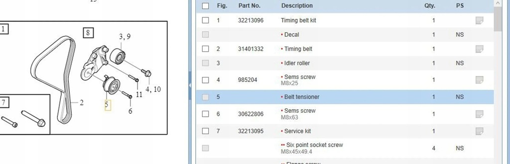 фото №5, Volvo s60 2019 ремни клиновые