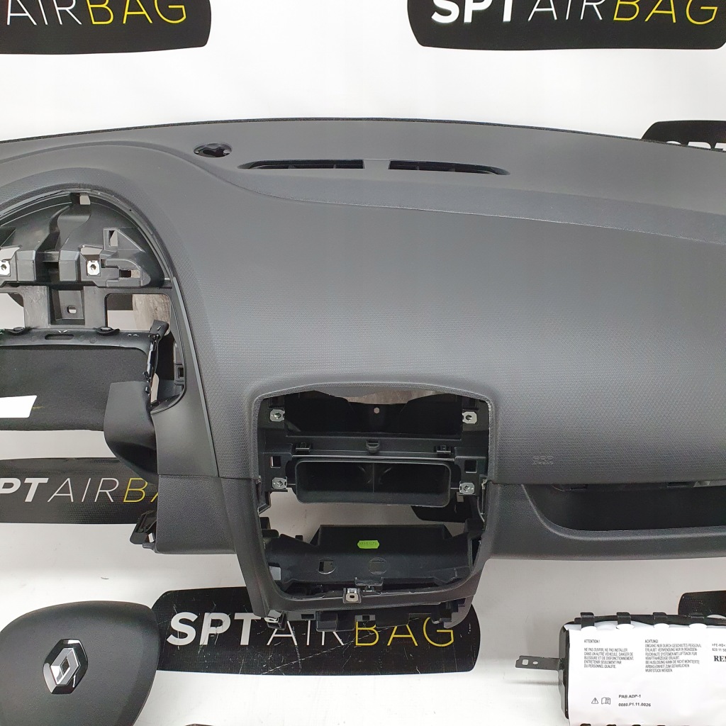 фото №3, Clio iv sport приборная панель консоль подушки безопасности ремни подушка безопасности