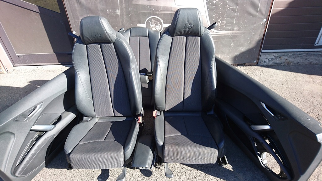 фото №6, Комплект сидінь сидіння заднє сидіння обшивки audi tt 8s coupe s-line