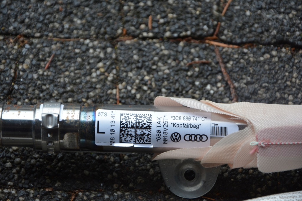 фото №5, Подушка безопасности шторка безопасности vw passat cc 3c8880741c 3c8880742c