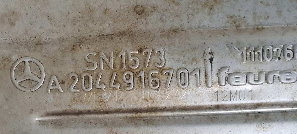 фото №7, Гасник кінцевий вихлоп правий mercedes glk x204 cdi