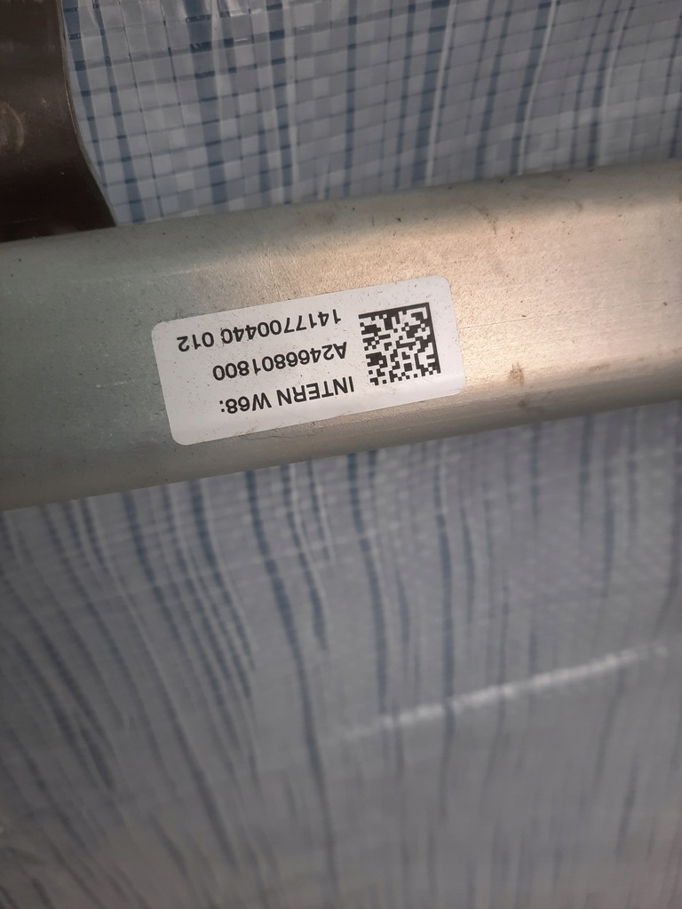 фото №5, Mercedes a 176 cla w 246 балка усилитель консоли