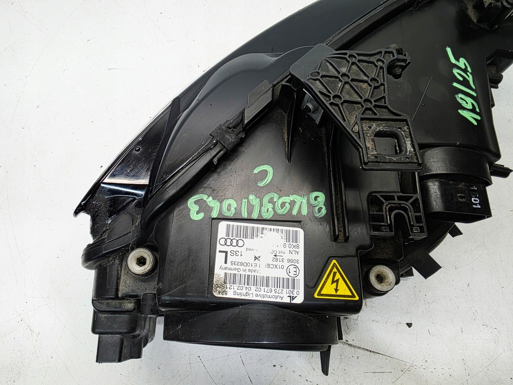 фото №9, Фара лампа лівий перед bi ксенон led audi a4 b8 lift 8k0941043c 19/25