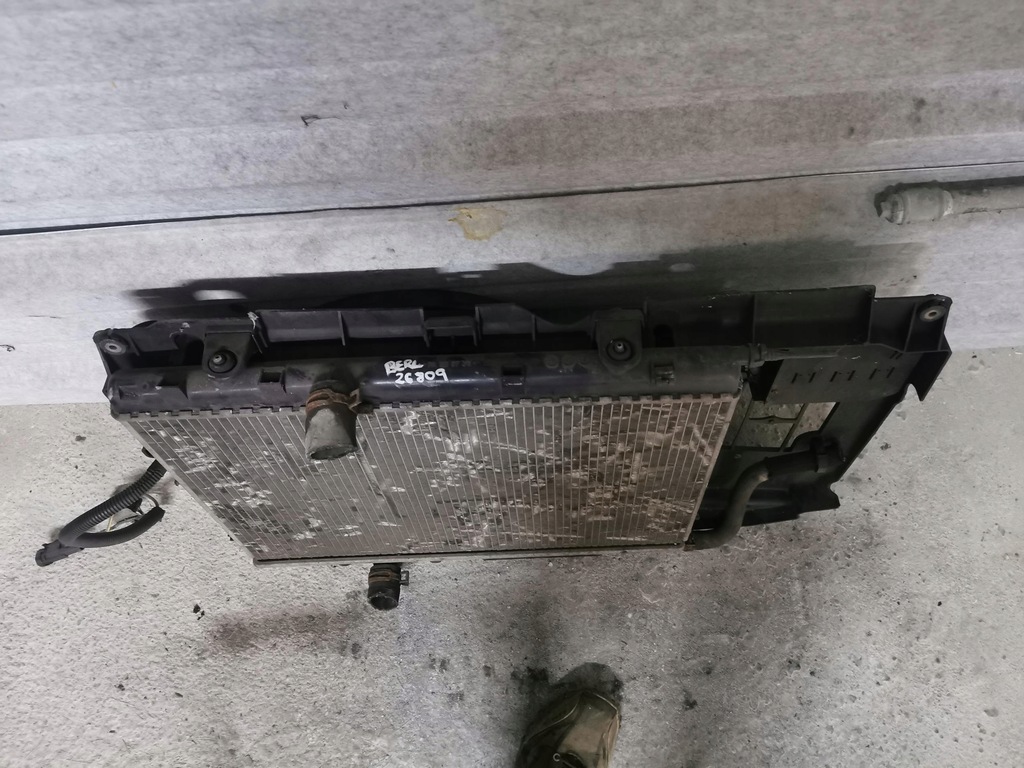 фото №7, Радиатор вентилятор citroen berlingo i 1.9d 96-10