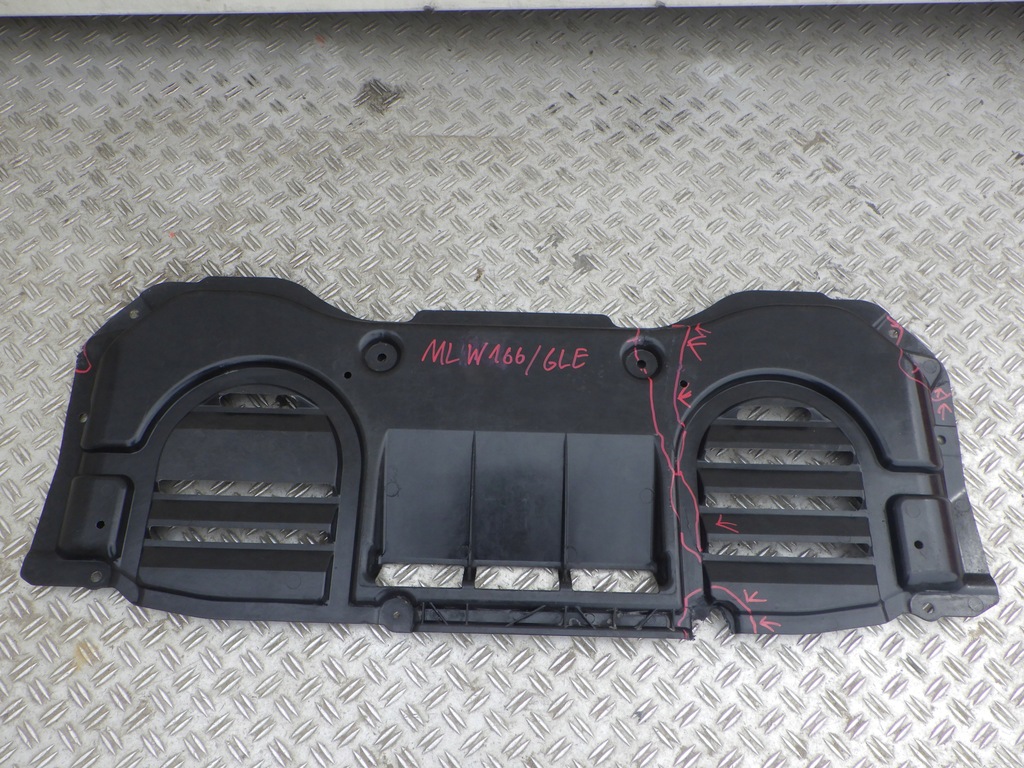 фото №1, Защита pod коробка передач gle ml w166 1665200323