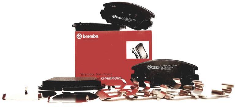 фото №1, Brembo тормозные колодки тормозные перед chevrolet malibu
