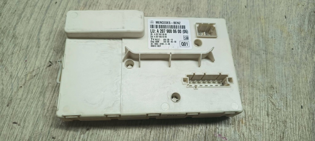 фото №1, Mercedes-benz модуль комфорту a2079000600