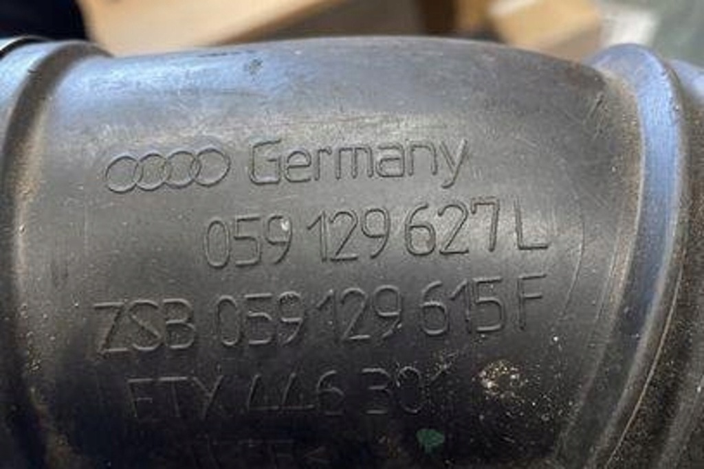 фото №1, Труба интеркулер audi a5 sportback 8ta 059129627l 3.0l дизель 150kw 2014